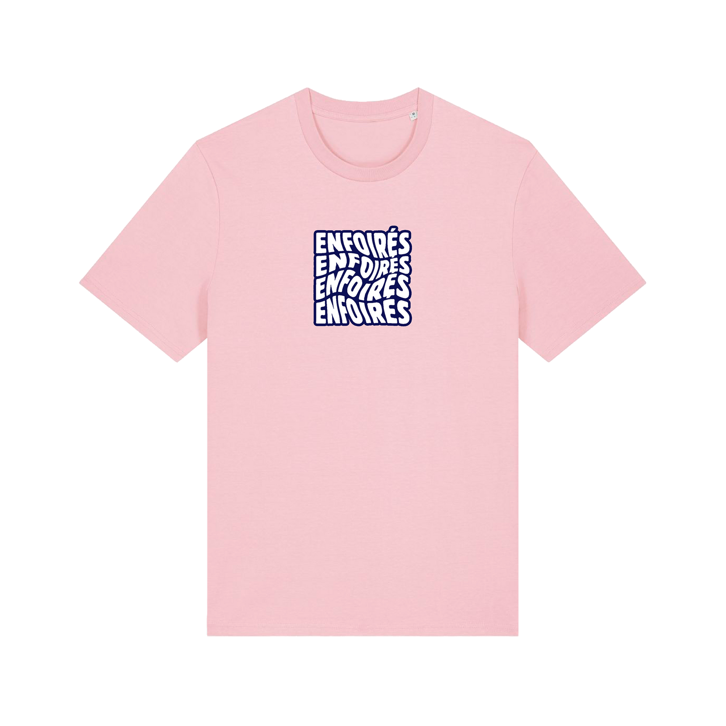 T-shirt unisexe Enfoirés vague rose