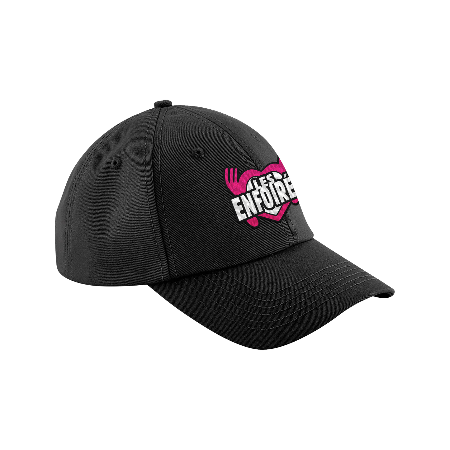 Casquette noire logo brodé