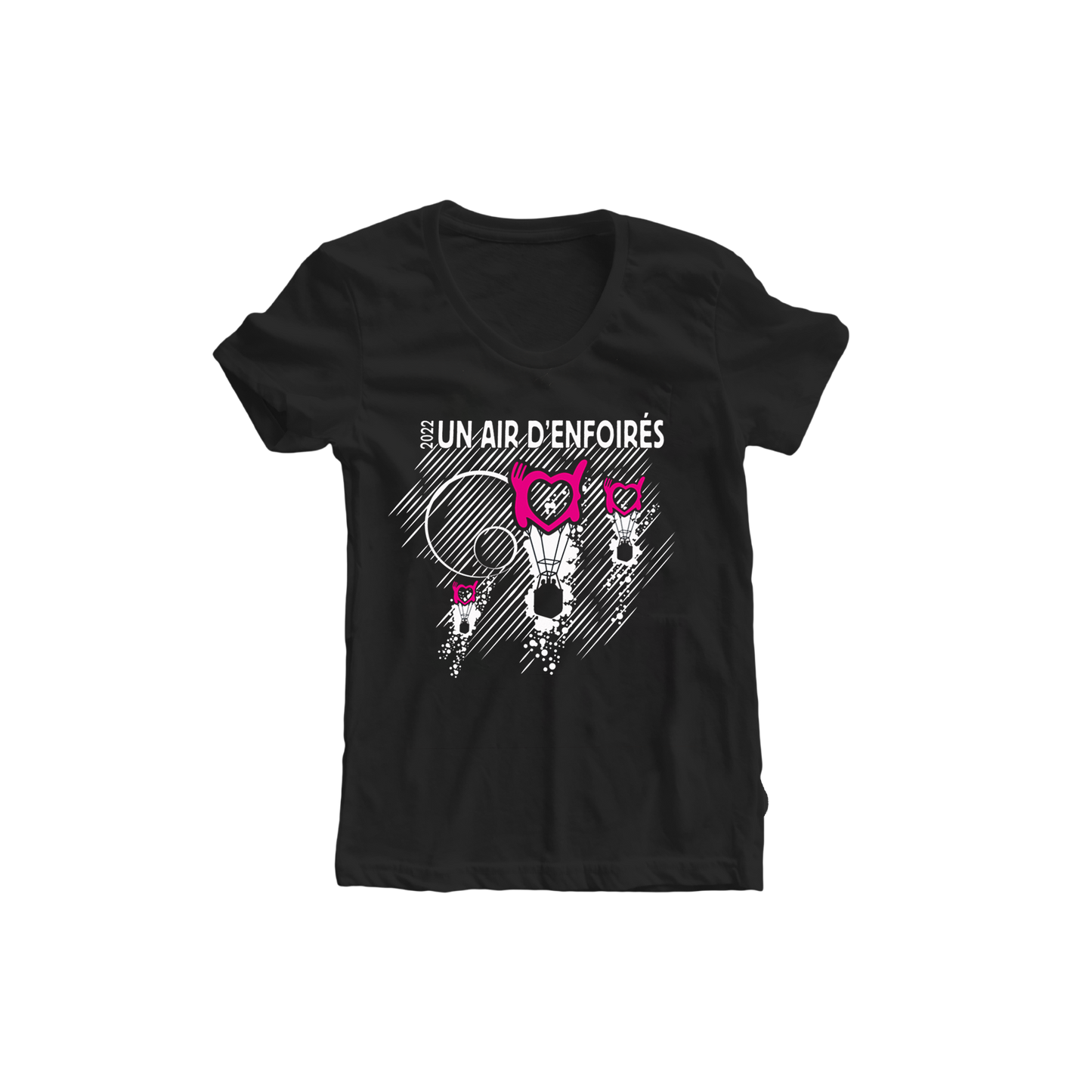 T-shirt femme « édition 2022 » noir