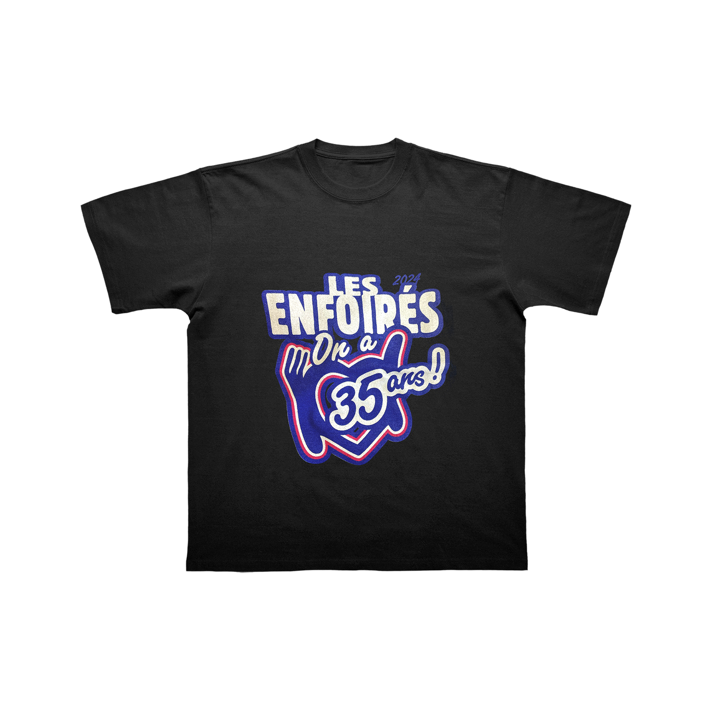 T-shirt unisexe « édition 2024 » noir