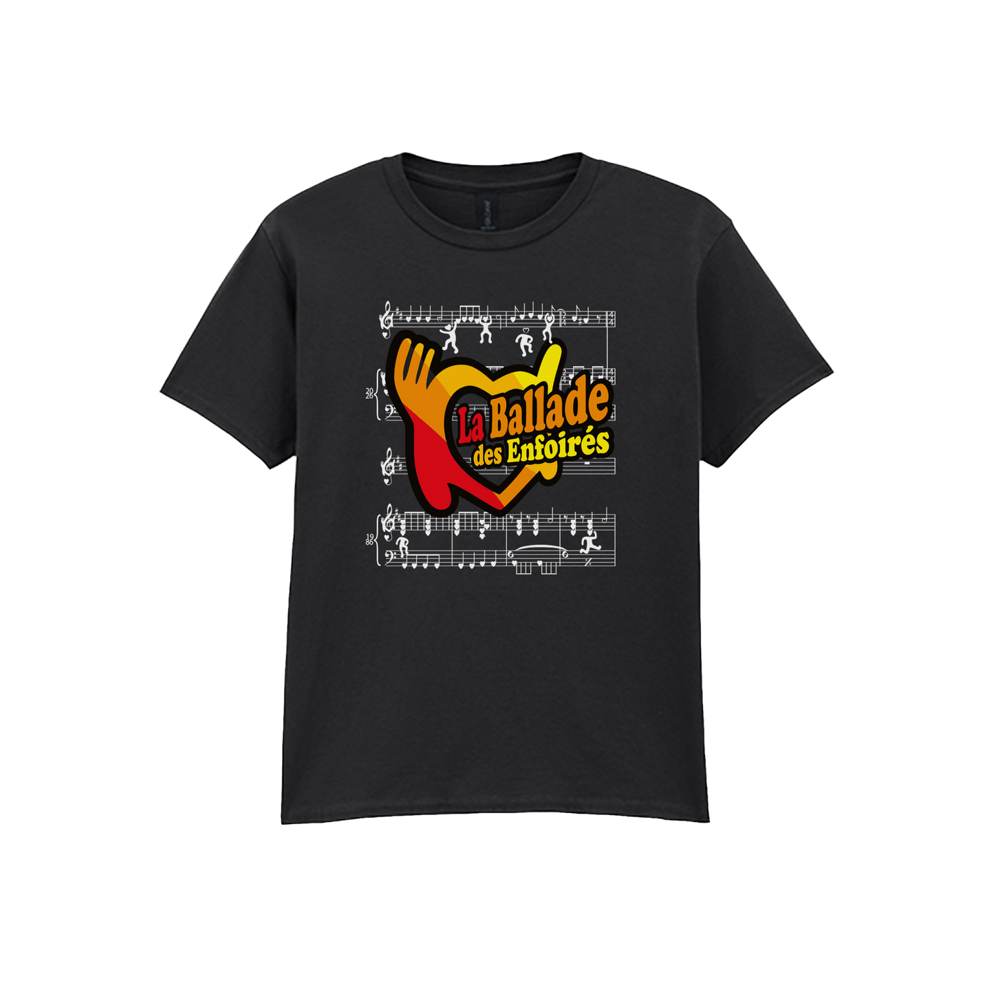 T-shirt enfant noir « édition 2026 »