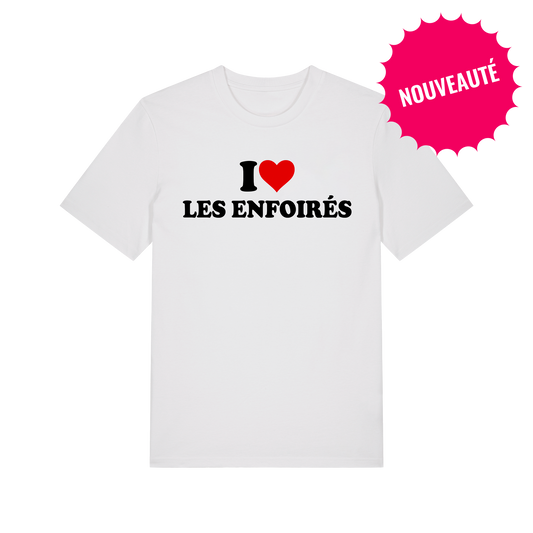 T-Shirt I love Les Enfoirés