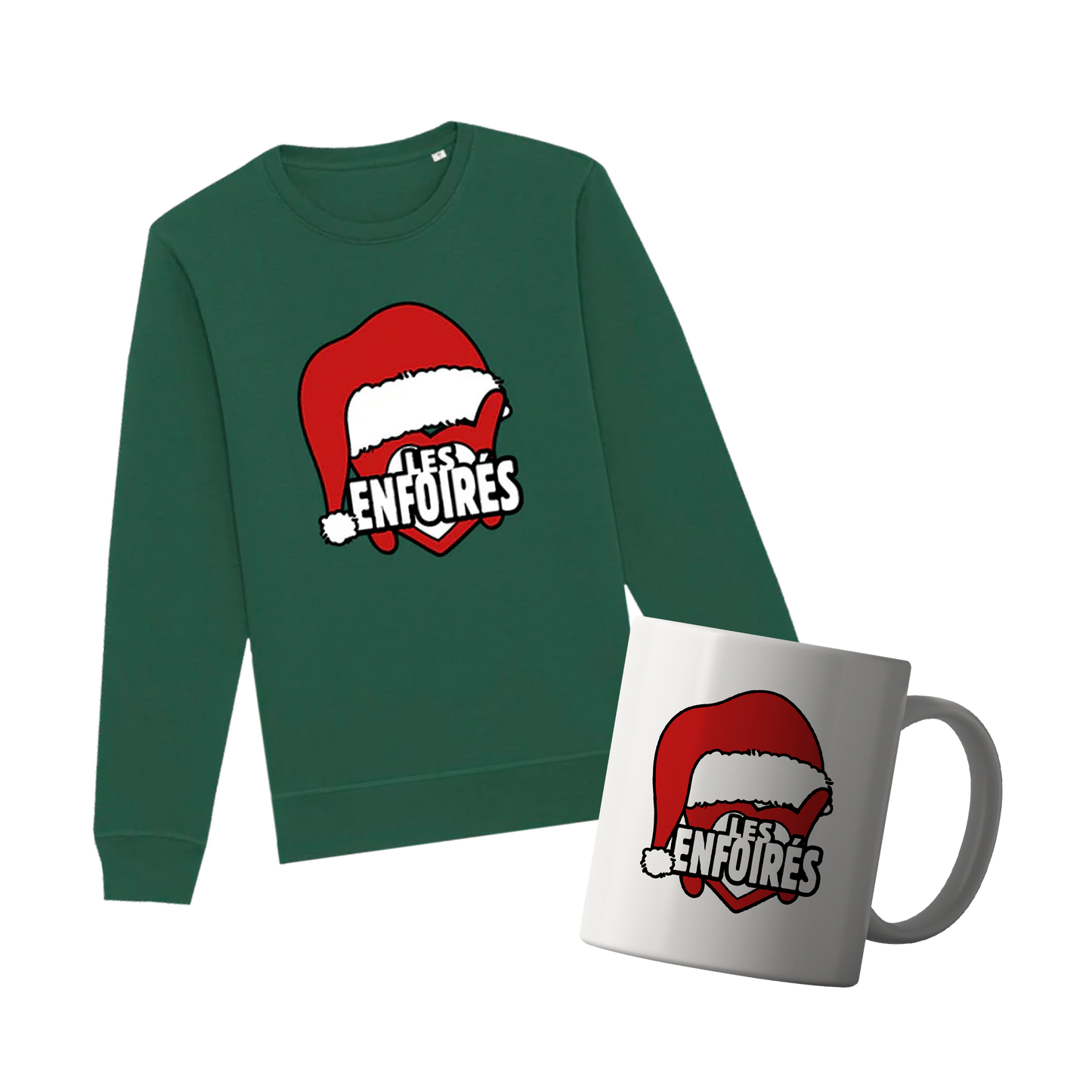 Sweat-shirt + Mug de Noël