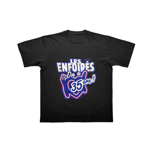T-shirt unisexe « édition 2024 » noir