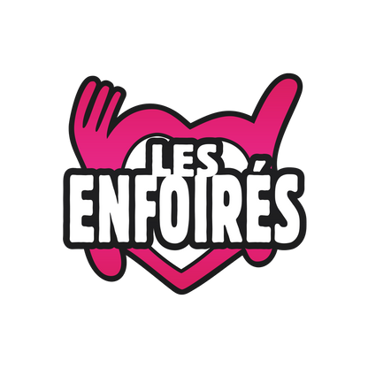 Sticker adhésif logo Enfoirés